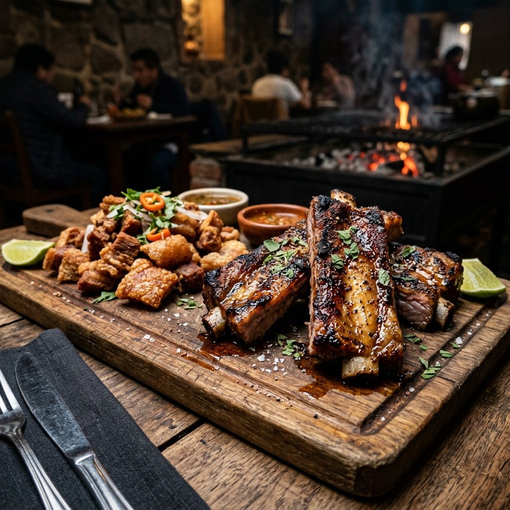 Kjaras y Costillas de Chancho