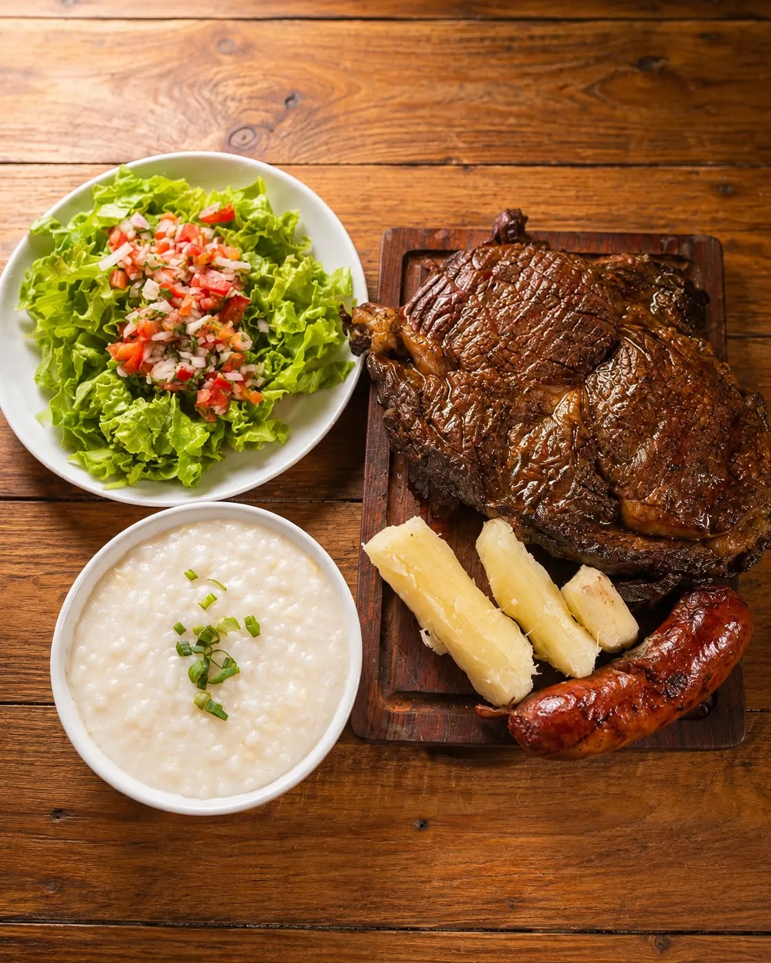 Ojo de bife con chorizo